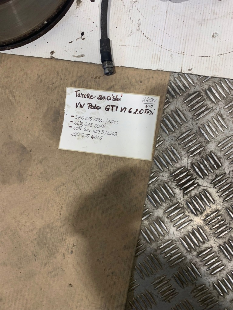 фото №6, Суппорты тормозные диски тормозные kpl. vw polo vi 2g gti 1