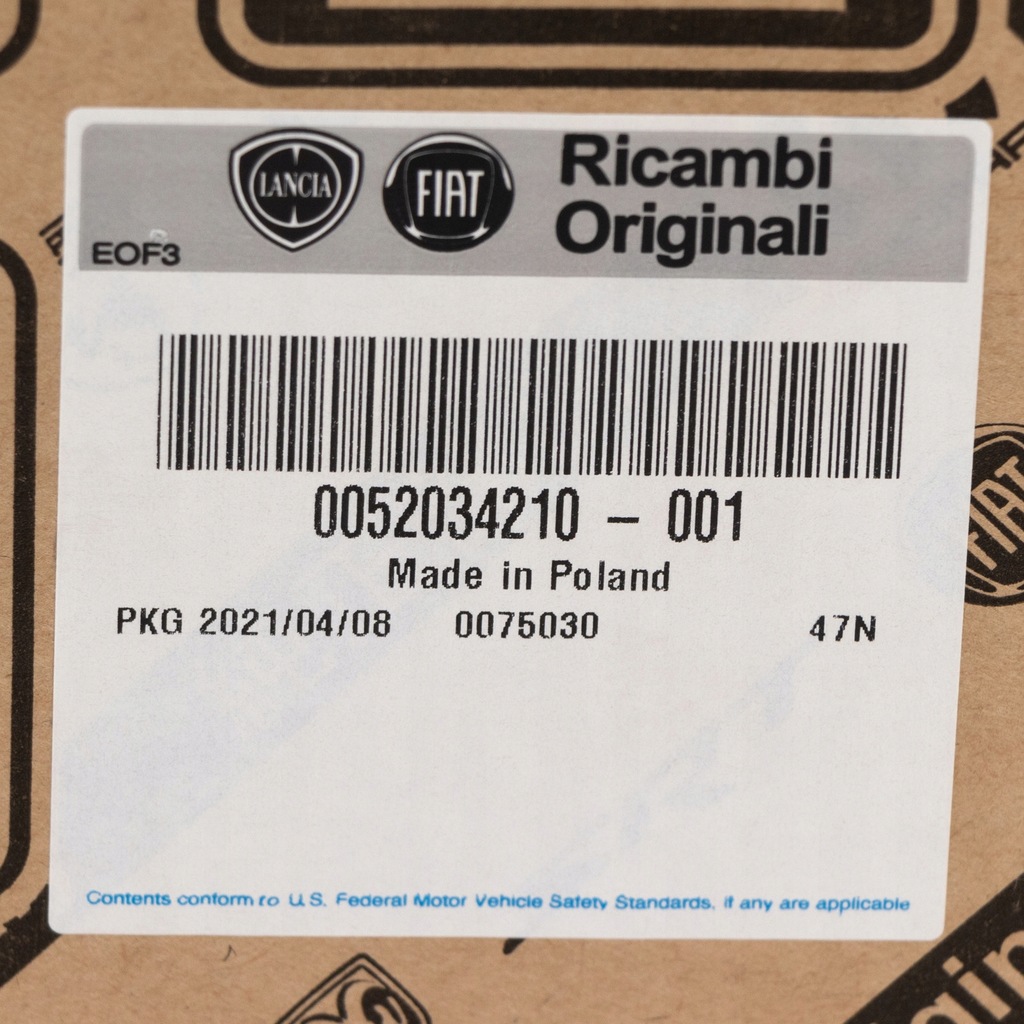 фото №8, Протитуманна фара правий fiat 500 оригінальний номер 52034210