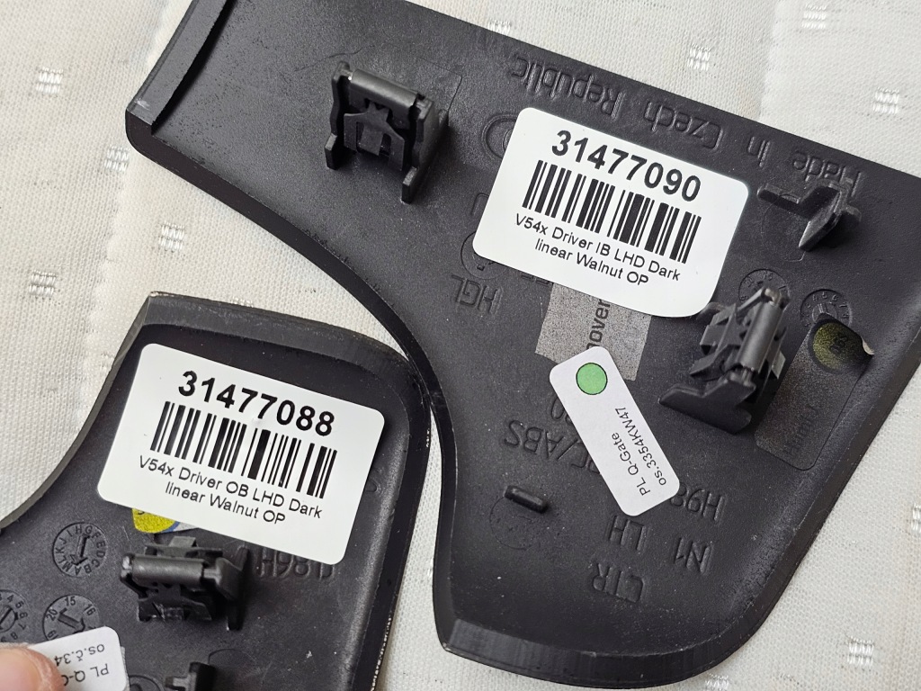 фото №15, Захист молдинг dekor консолі панелі решітка обдув volvo v90 s90 ii drewno