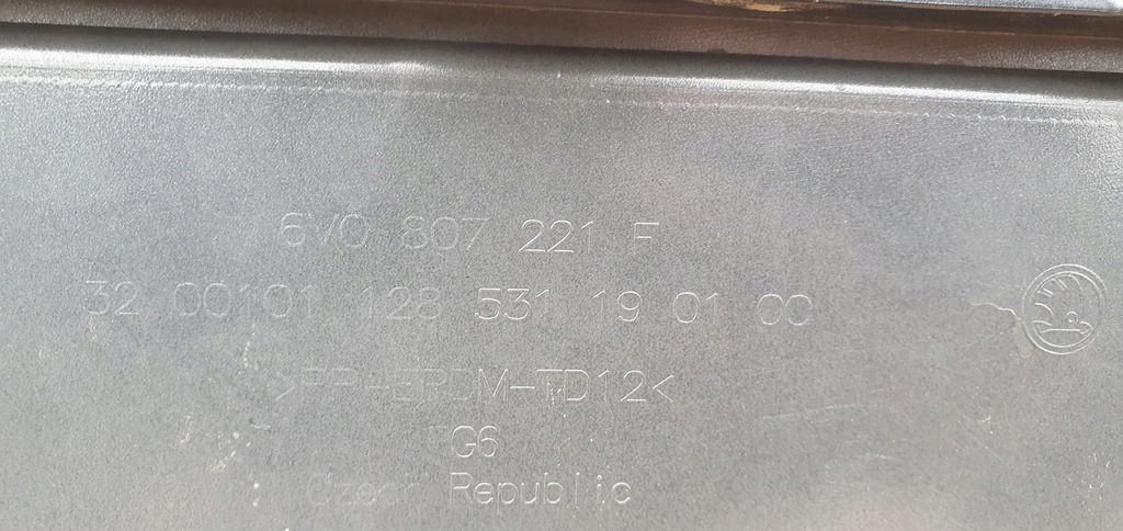 фото №13, Fabia iii lift 2018- бампер перед оригинал b384