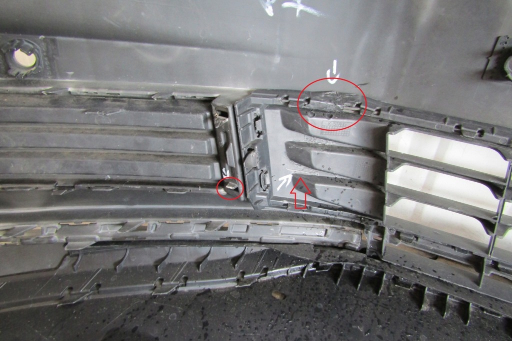 Бампер передок  передний vw touran 2 2 5ta 15- Цена