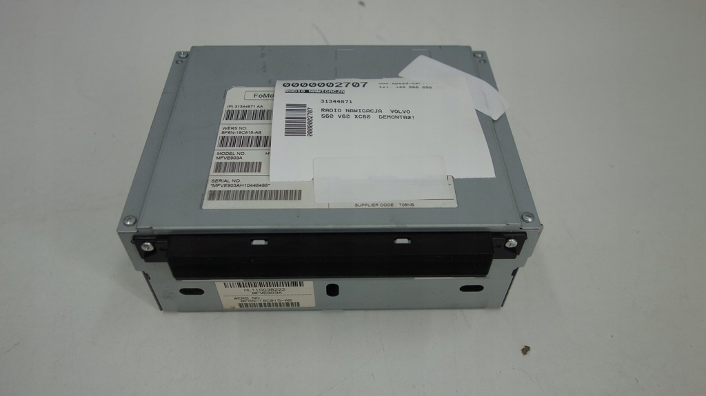 фото №1, Volvo s60 v60 считыватель навигация радио 31344871