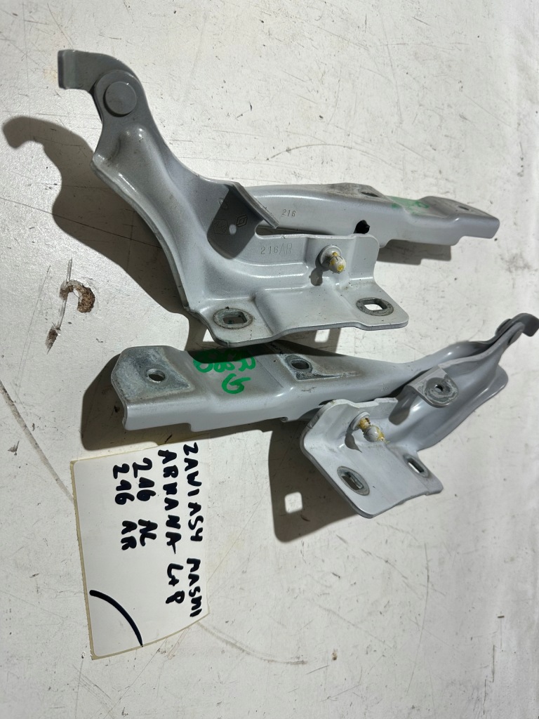 фото №3, Петлі капот renault arkana kpl білий