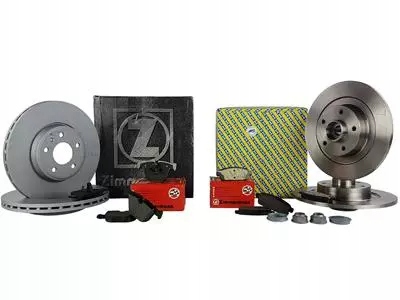 фото №2, Zimmermann гальмівні диски+ гальмівні колодки p+t renault vel satis 324mm