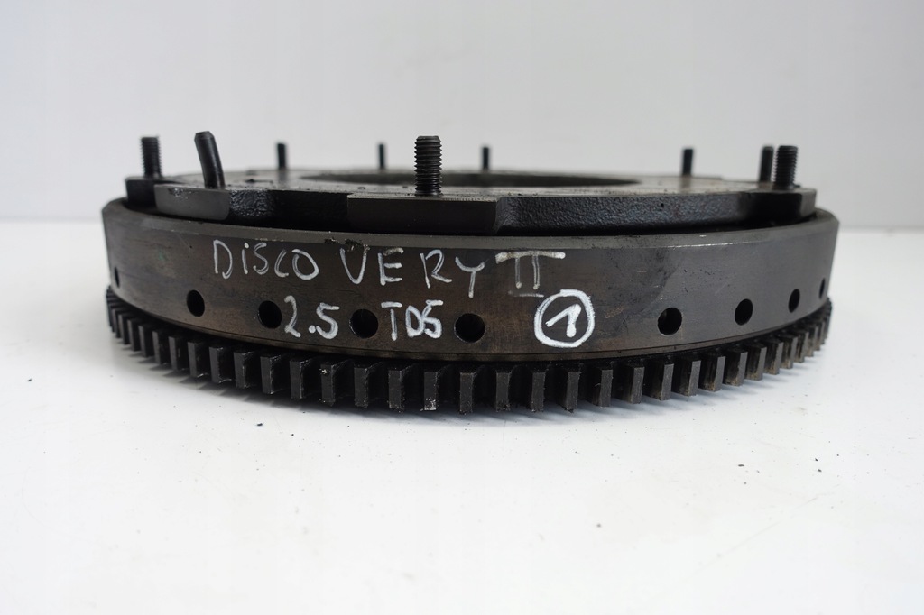 фото №3, Land rover discovery 2.5 td5 колесо двухмассовый двухмассовый маховик