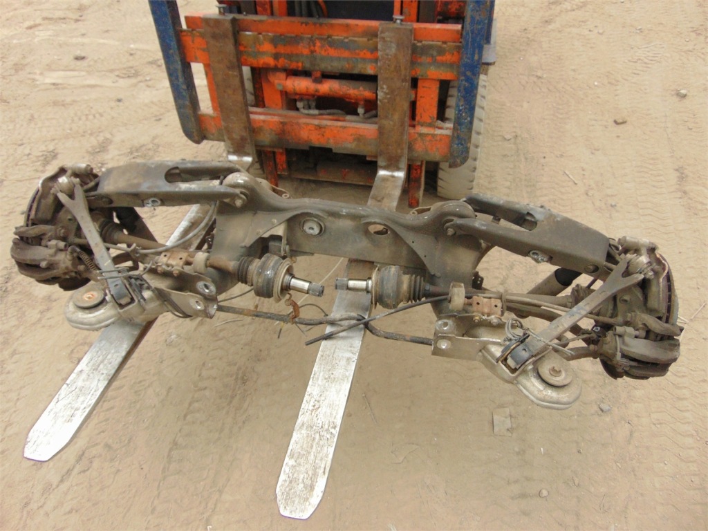 фото №1, Mercedes w211 подрамник подвеска полный задняя