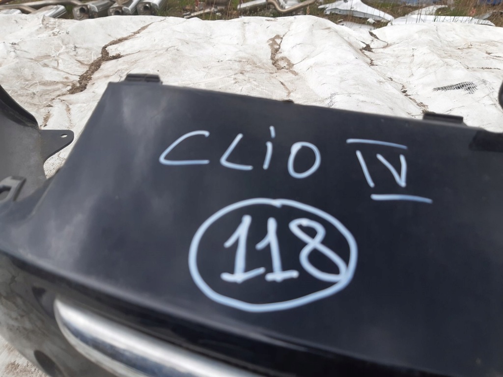 фото №2, Накладка бампера задняя renault clio iv kombi