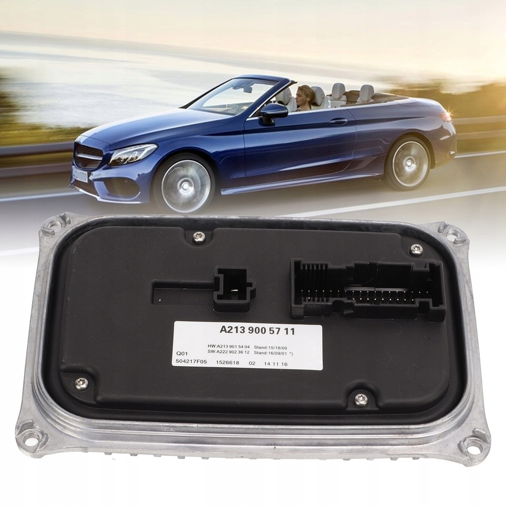 фото №11, Модуль управляющий фары led a2189007306 заменитель dla mercedesa w205