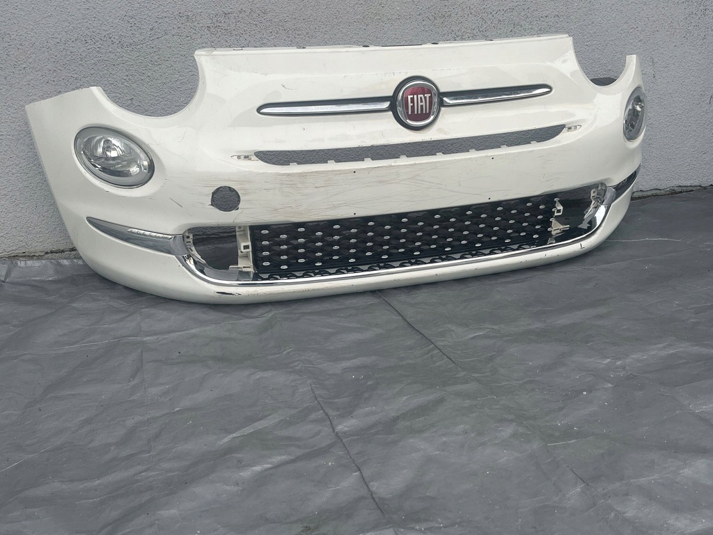 фото №1, Fiat 500 lift бампер przeni комплект 2016-