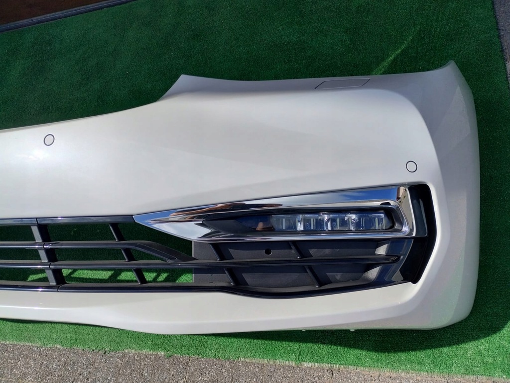 фото №8, Бампер перед bmw 6 gt g32 7415532 оригинальный номер новый комплект жгут омыватель drl хром