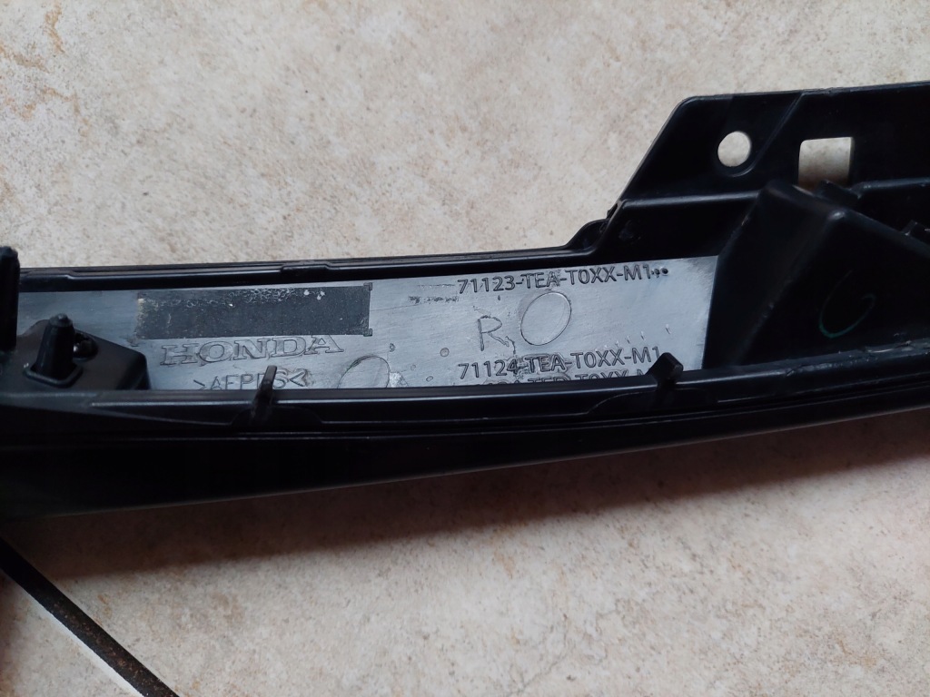 фото №5, Молдинг лампы - перед - honda civic x - 2017