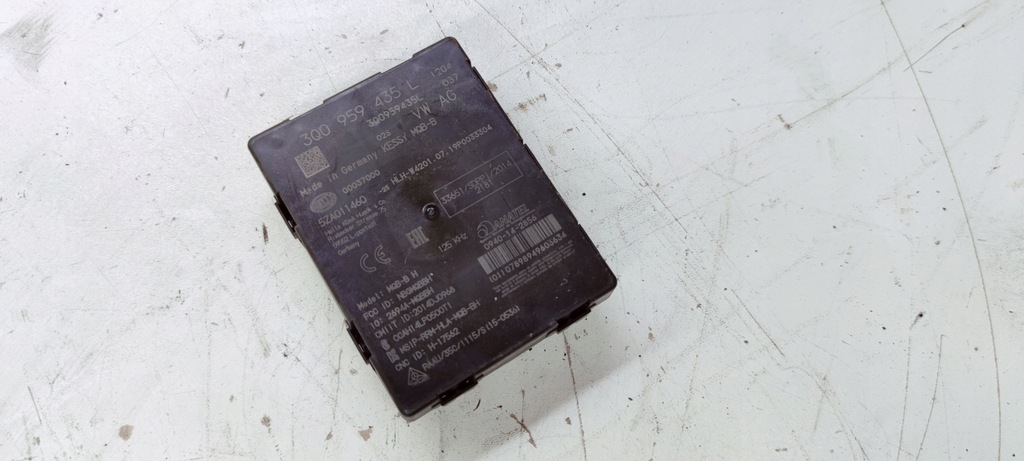 фото №1, Модуль блок управления keyless audi q3 f3 3q0959435l