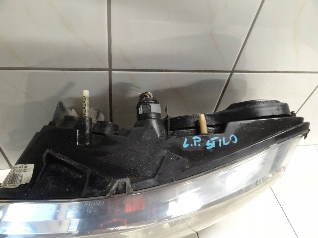 фото №7, Fiat stilo 2006 лампа фара лівий перед передній 467588460