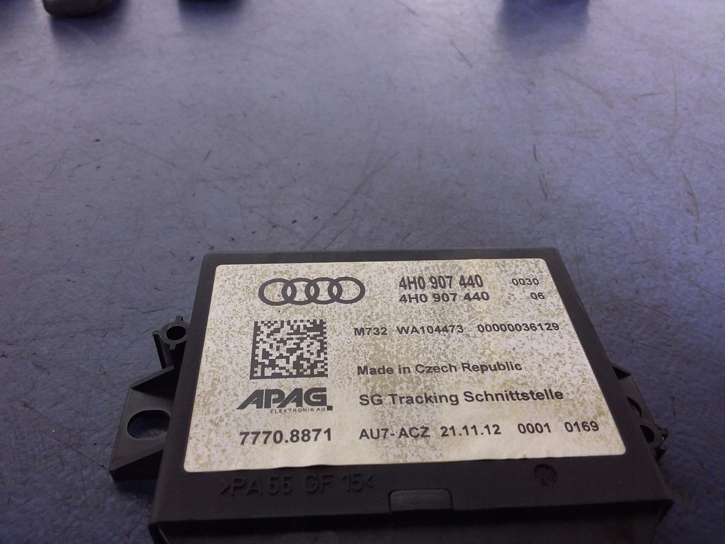 фото №5, Audi a8 d4 замок запалювання ключ pilot kessy