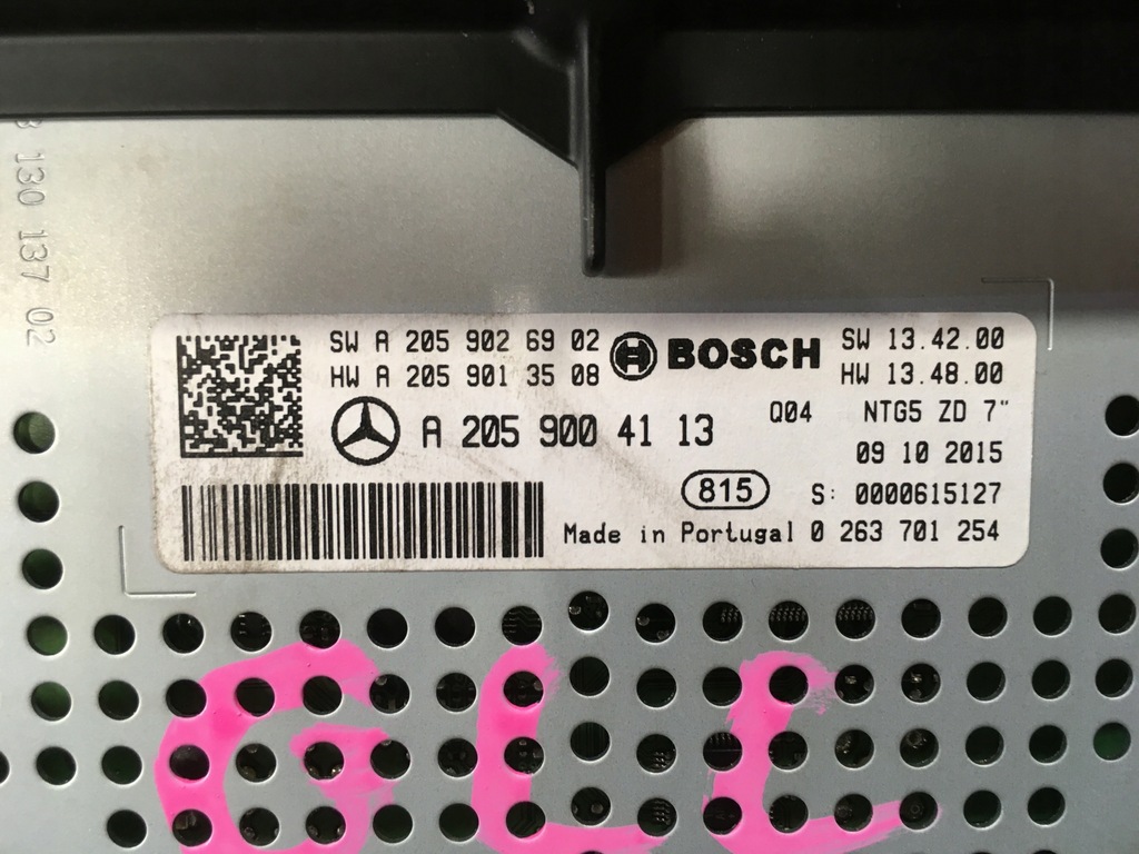 фото №6, Дисплей монитор mercedes w253 a2059026902