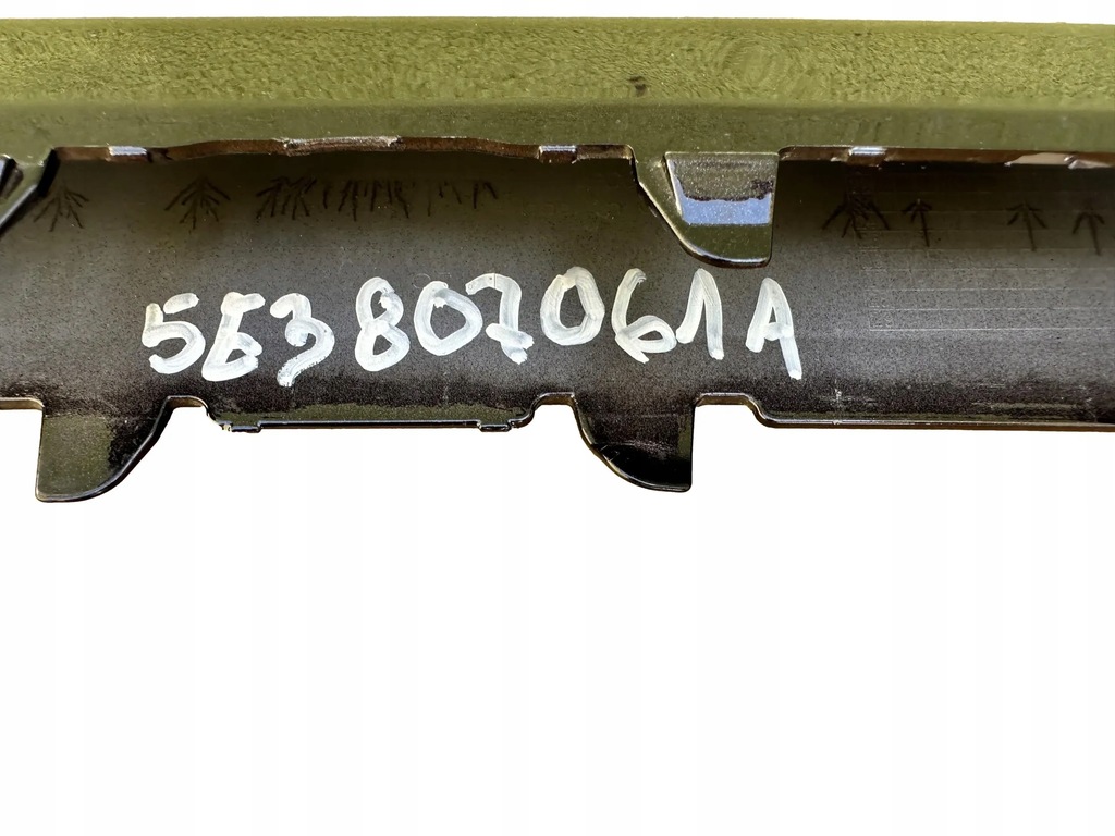 фото №6, Skoda octavia iv rs 20- накладка бампера перед спойлер передний 5e3807061a