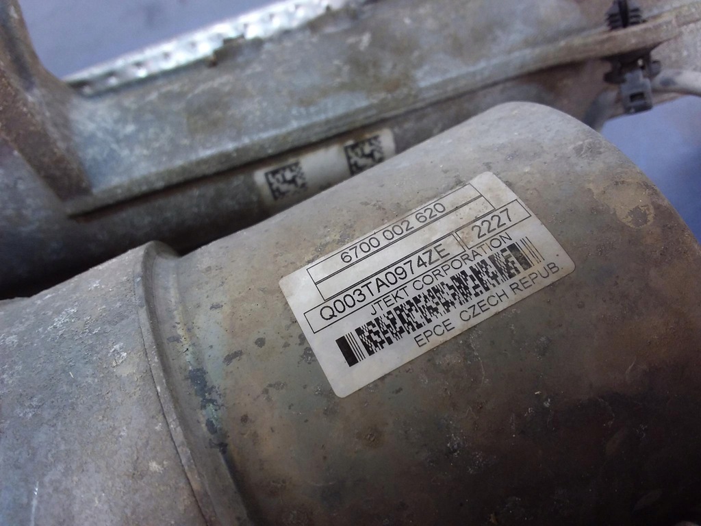 фото №7, Mercedes b w246 przekładania рулевая рейка