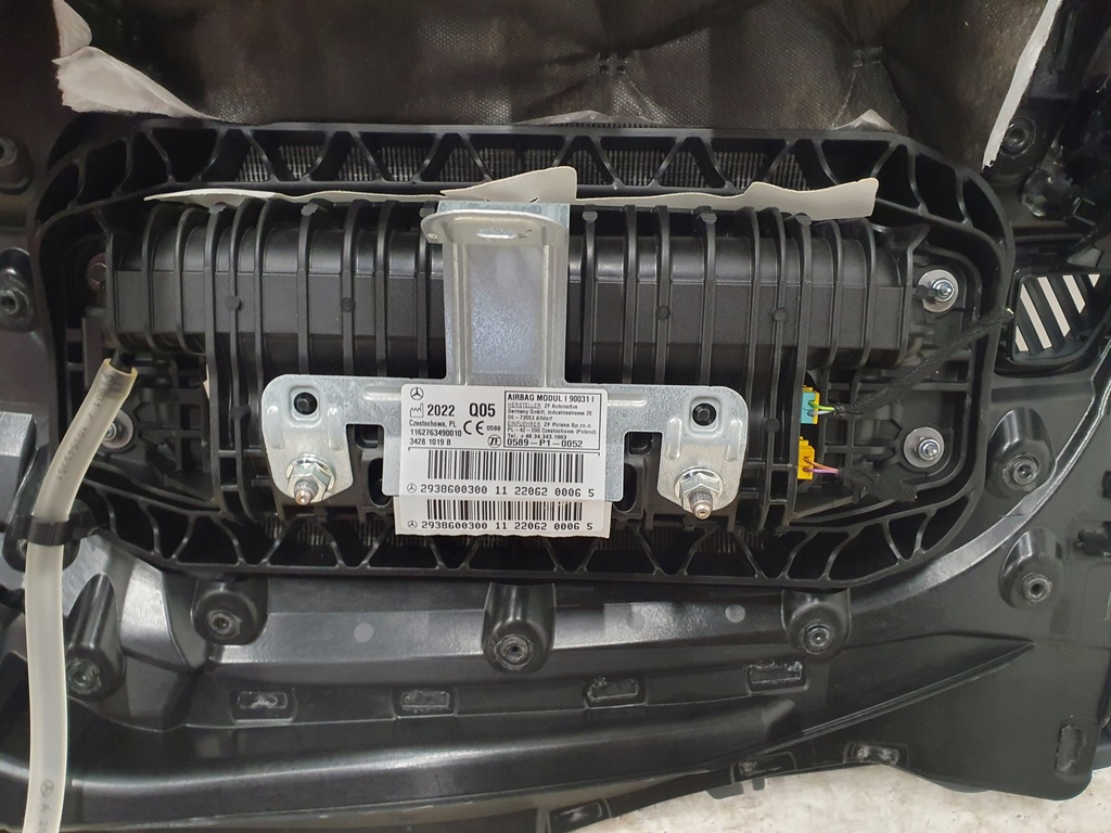 фото №10, Mercedes eqc n293 w293 приборная панель консоль приборная панель демонтаж