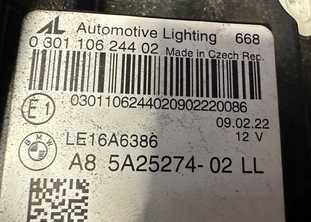 фото №14, Bmw 3 g20 g21 g28 g80 лампы перед левая правая bmw laser black полный