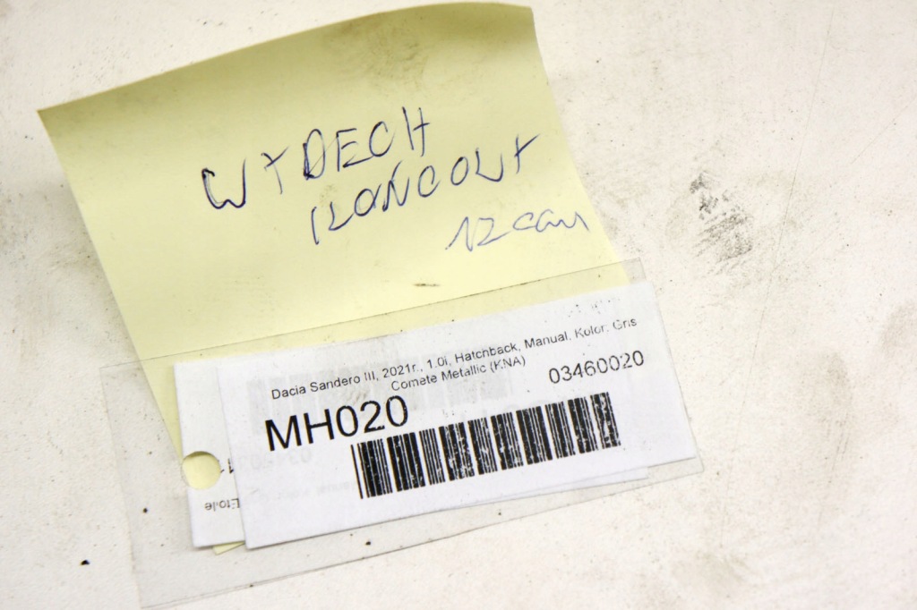 фото №6, Mh020 dacia sandero iii 1.0i гасник кінцевий вихлоп