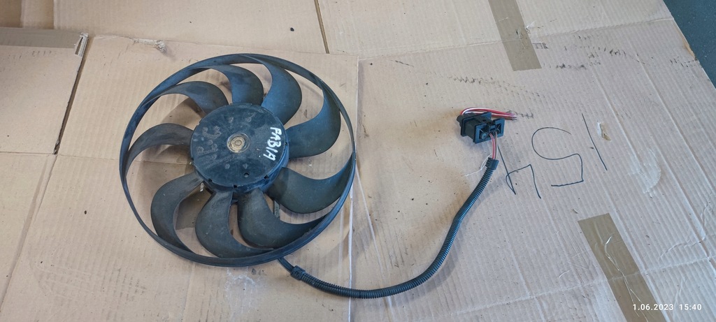 фото №1, Skoda fabia i вентилятор радіатора