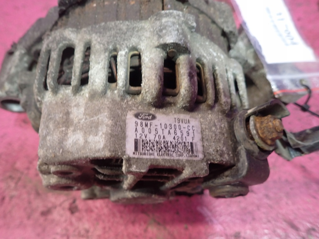 Ford fiesta v mk5 1,3 60km генератор 98mf10300cc a005ta6591 в Украине