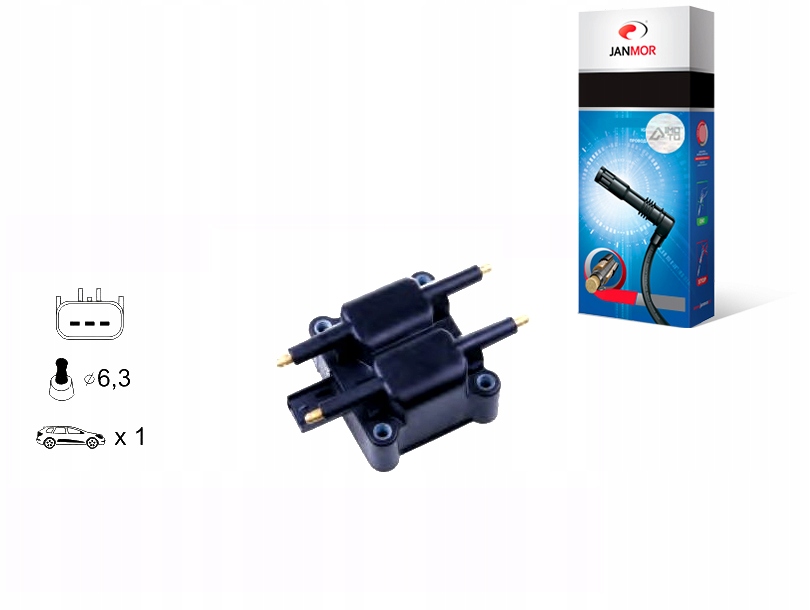 фото №1, Janmor катушка зажигания chrysler neon ii 2.0 16v