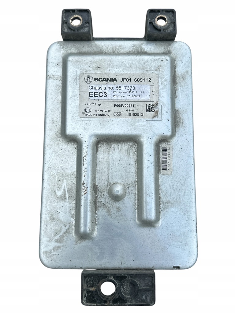 фото №1, Блок управления модуль adblue ecc3 scania r s ngs ng 2735515