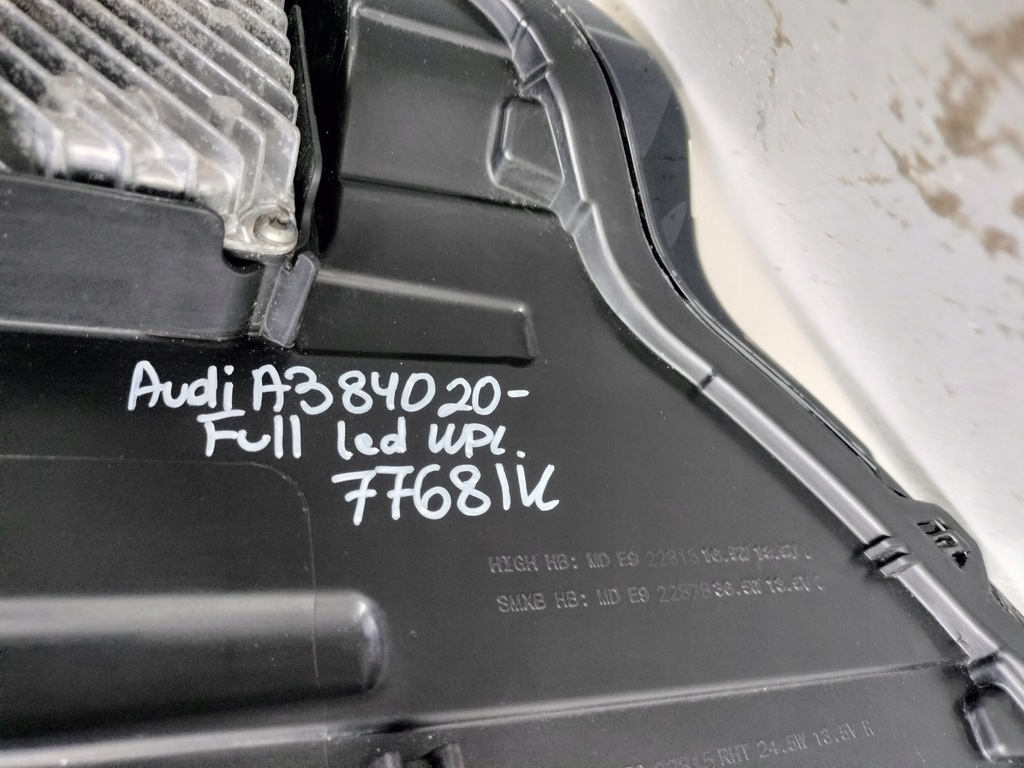 фото №7, Лампа права фара audi a3 8y 8y0 20- full led