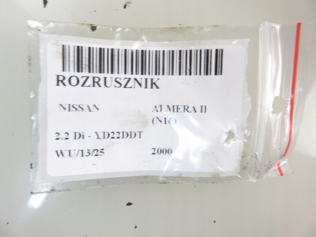 фото №6, Стартер nissan almera ii 2.2 di - yd22ddt m008t75371 23300wd000