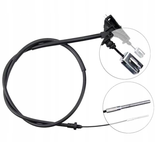 фото №15, Трос тормоза ручного peugeot 406 3.0 v6 8b