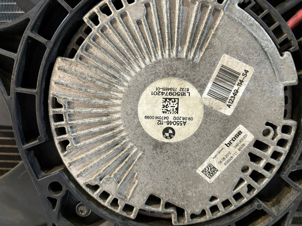 фото №8, Bmw 7 f01 / f02 lci набор радиатор бензин- 13973