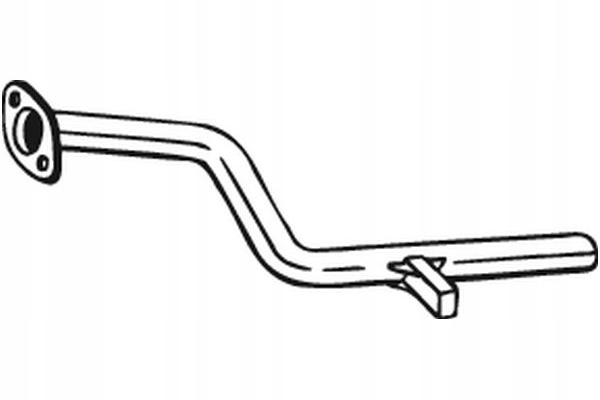 фото №2, Труба вихлопна перед renault clio iii grand scenic ii megane ii модуль