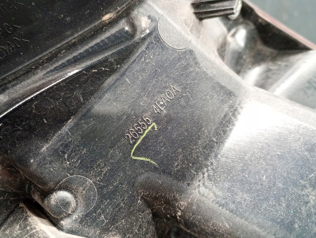 фото №12, 265554ea лампа левый задняя w крыло nissan qashqai 2 ii j11 13-16