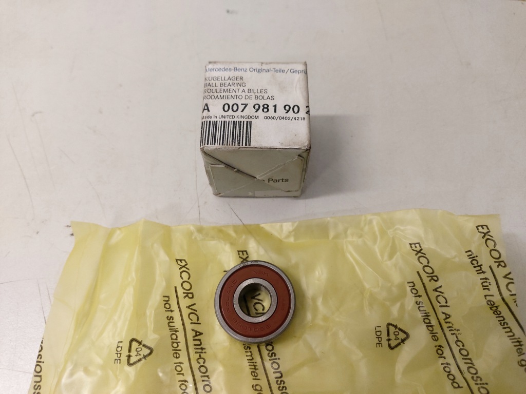 Купить Mercedes подшипник генератора a0079819025 оригинал  aso