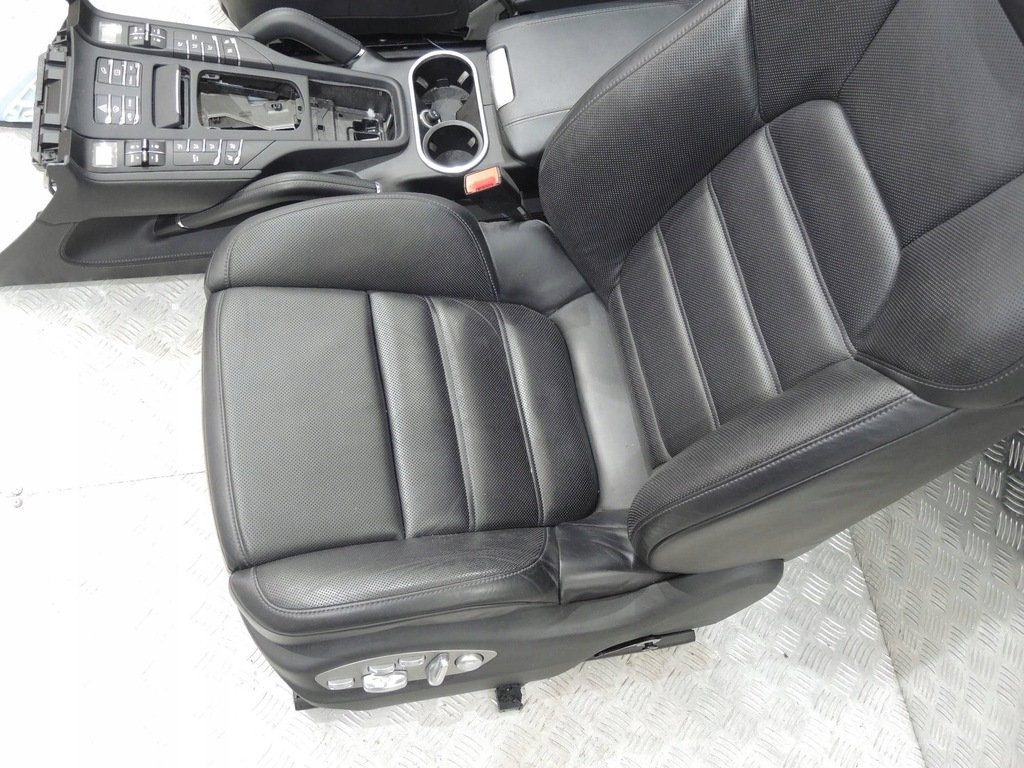 фото №5, Сиденья i обшивки кожа porsche cayenne 92a 7p5 lift turbo burmester