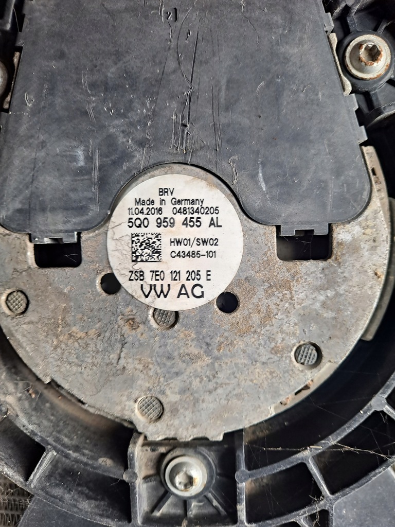 фото №7, Комплект радиатор вентилятор volkswagen vw t6 2.0 d 7e0121207d