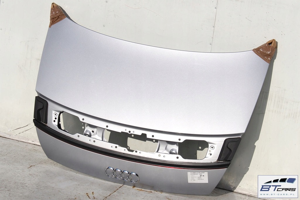 фото №6, Audi tt cabrio 8s s-line задня бампер задній + кришка багажника багажника + лампи лампа
