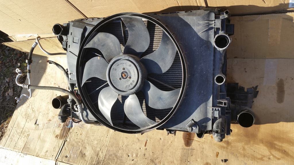 фото №8, Pas передній радіатор mercedes w204 2.2 cdi