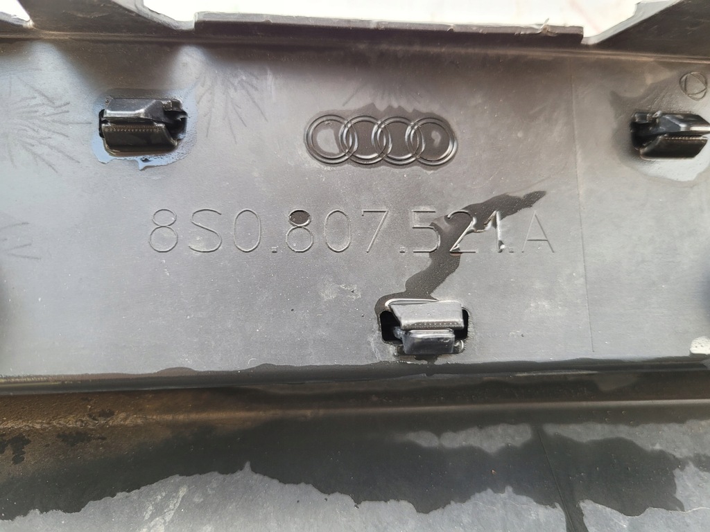 фото №11, Audi tt 8s 14- s-line диффузор спойлер бампер задний задняя