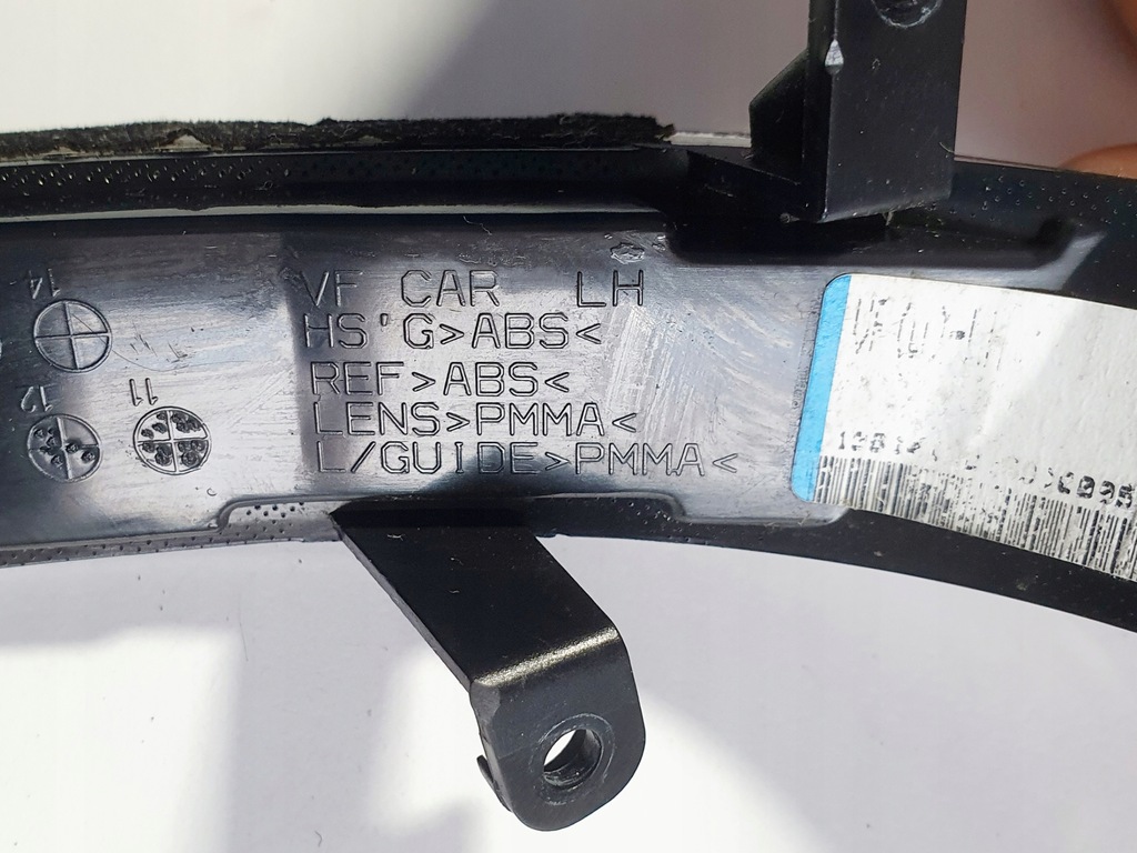 фото №9, Поворотник зеркало левый hyundai i40 11- оригинальный номер