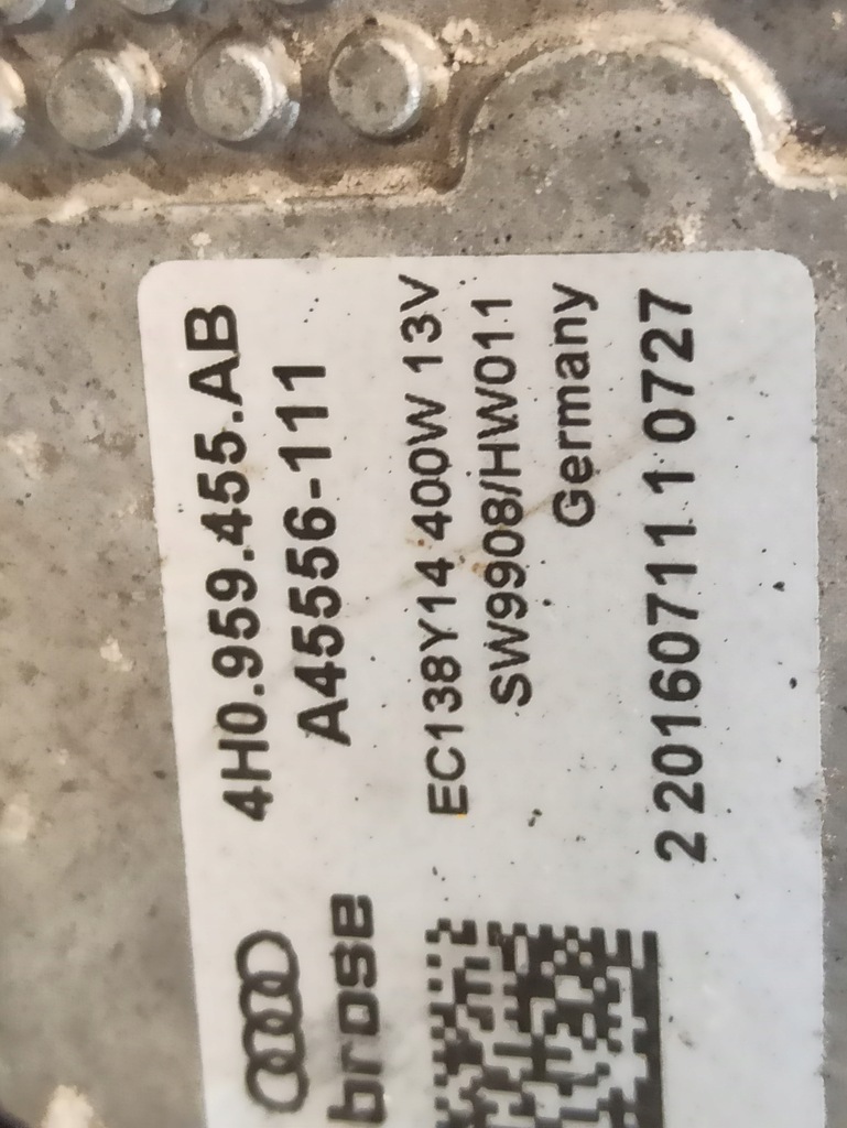 фото №10, Audi a8 радіатор d4 lift pas передній радіатор 4h0121003m 3.0tdi радіатор