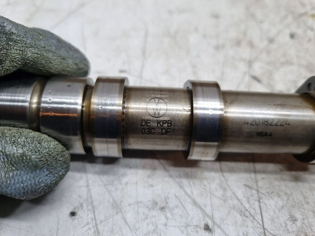 фото №7, Вал розподільного валу випускний 03c109101df 03cdf skoda roomster golf vi 1.4 tsi