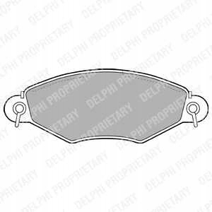 фото №2, Гальмівні диски гальмівні колодки перед delphi peugeot 206 liftback