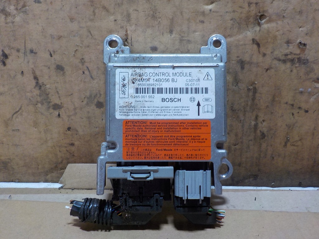 фото №1, Ford focus mk2 модуль подушка безпеки 0285001552