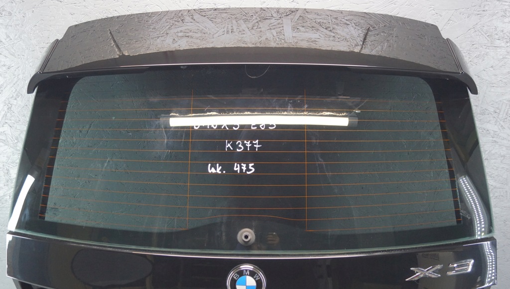 фото №6, Кришка багажника багажника задня bmw x3 e83 475