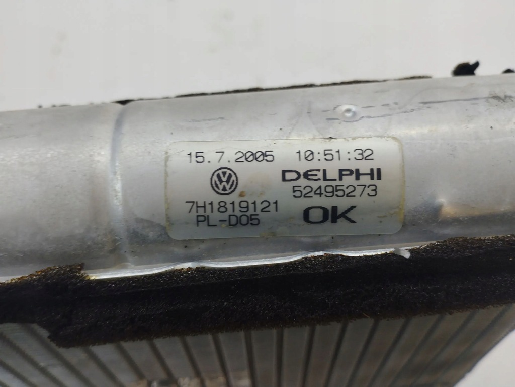 фото №9, Porsche cayenne 9pa 2005 радиатор отопителя