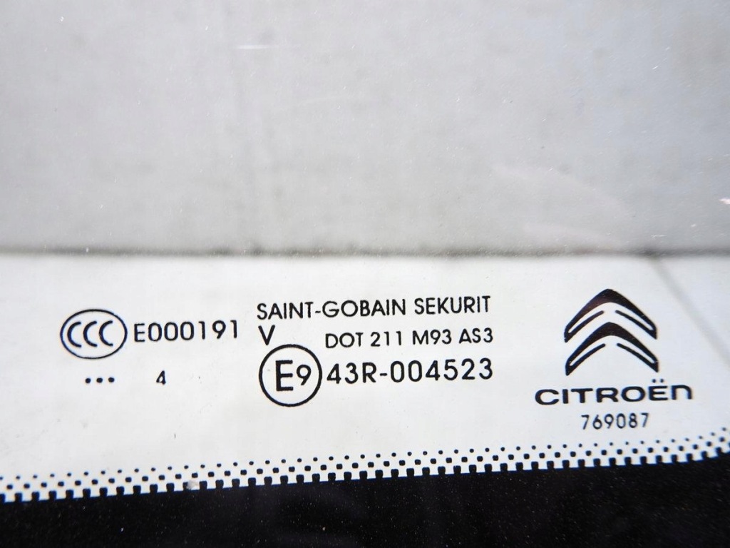 фото №5, Стекло кузовная правый задняя citroen c4 grand picasso ii