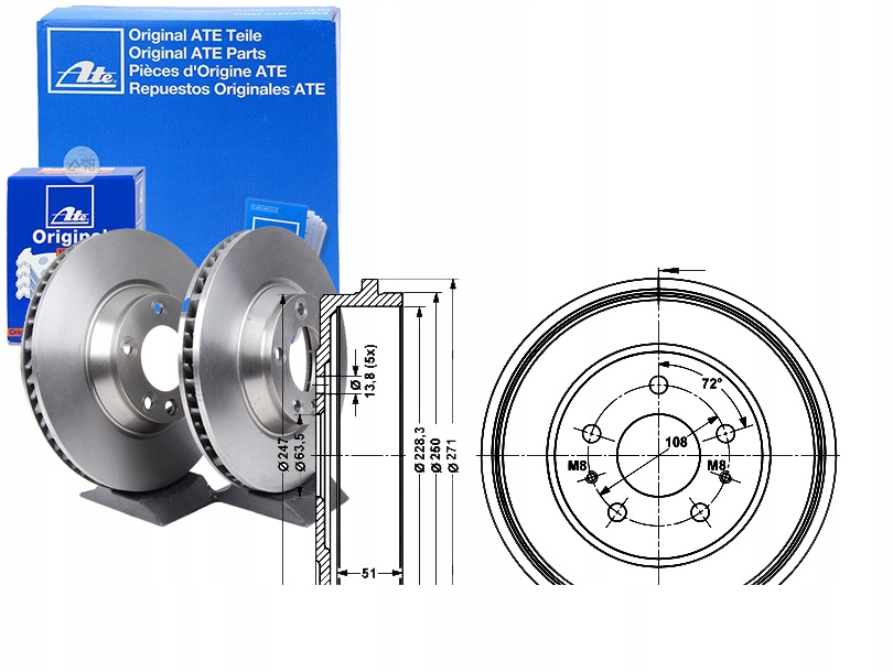 Купить Тормозные барабаны тормозные ford focus ii 1.4 07.04-09.12 a t