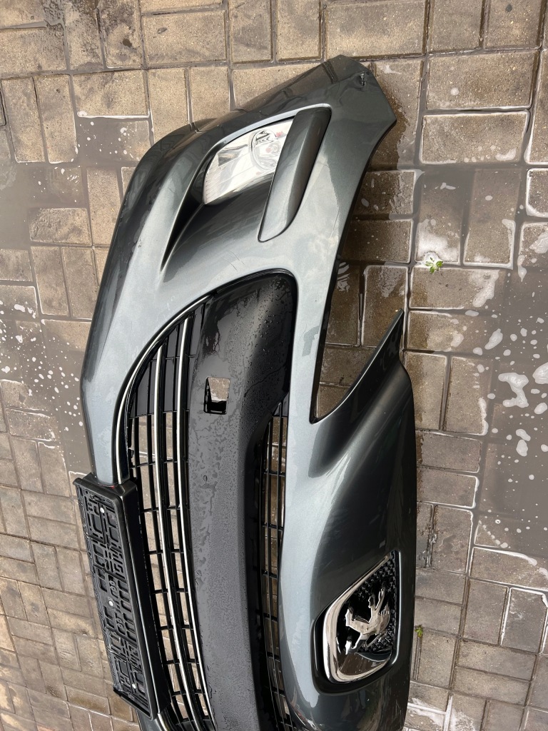 Peugeot 308 рестайлинг  бампер перед передний комплектный  szary ktp Доставка